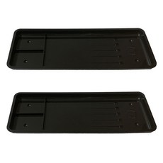 매표 C형 펜접시, 검정, 2개