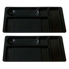 매표 B형 펜접시, 검정, 2개