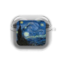 에잇클로드 유어픽 갤럭시 버즈3 / 버즈3프로 공용 일체형 클리어 하드 케이스, 별이빛나는밤, 1개