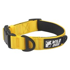 WILD DOG 狗狗基本款頸圈, 黃色