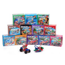 Kiditem 腦力樂高 小 12入, 隨機出貨, 1個