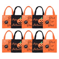 KY I&D 萬聖節時尚毛氈包 10入組, 隨機出貨, 1套