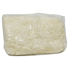 Dogeun Dogeun 細皺褶填充絲 1kg 2-3mm, 白黃色:1kg, 1個