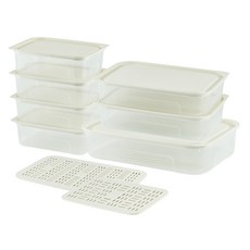 EASY&FREE 라이트킵 冷凍庫整理分裝容器 9件組, 1套, 9個