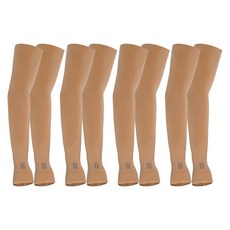 PGA TOUR 涼感袖套 手指型, 膚色, 4套