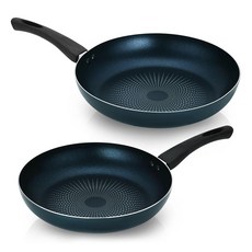 리벤스 베이직 스마트 후라이팬 2종 세트 2개, 혼합색상, 후라이팬 28cm + 후라이팬 30cm, 1세트