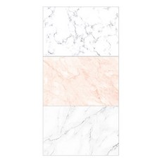 DAEHAN 道具拍攝圖案雙面背景紙3件組, 大理石, 1套