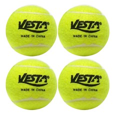 VESTA 網球練習球, 混色, 4個