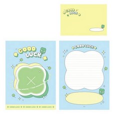 ibis 幸運草信紙, 藍色, 10套