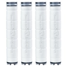 DAELIM BATH D.Clean廚房用多重過濾替換濾芯Plus, 無香, 4個