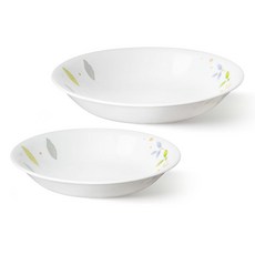 Corelle Brands 康寧餐具 浪漫花園 中+大配菜碗組, 混合色, 1套