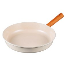 Tamsaa 電磁爐適用 陶瓷塗層木單柄平底鍋 28cm 韓國, 1個