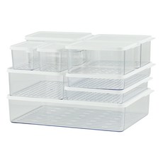 EASY&FREE 可堆疊冷凍組織小份容器基本 10 件套, 1組