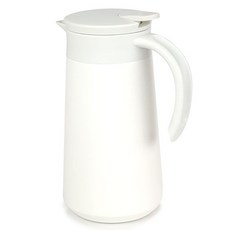 EVERTON HOUSE 不鏽鋼304方便冷熱保溫水壺, 800ml, 1個, 白色