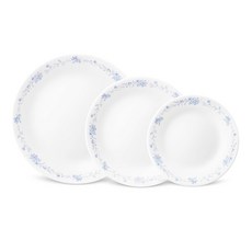 Corelle Brands 康寧餐具 法式藍圓盤3件組, 小 + 中 + 大, 混合色, 1套