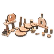 iNet Toy 新款魔法木天然木塊組 36p, 1套, A款