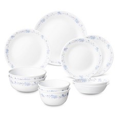 코렐 프렌치 블루 2인 한식기세트 10p, 혼합색상, 식기 6종, 1세트