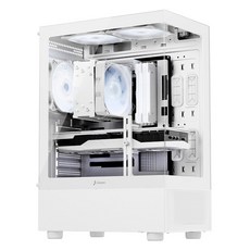 Jooyon 2024 MARINE Ryzen 5 Ryzen 7000 系列 GeForce RTX 4060, Free DOS, 白色, 16GB, 512GB, D375F46-W