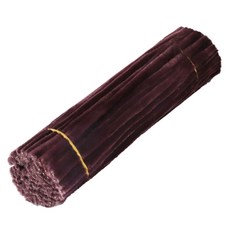 데이소이 모루 트위스트 철사 100p, 초코브라운, 1개