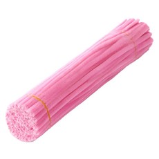 daysoy 毛根扭扭鐵絲 100入, 1個, 藕粉色