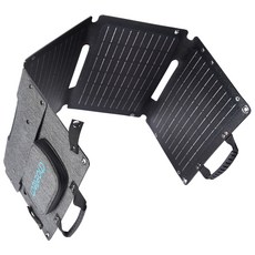 Choetech 便攜式露營用可折疊太陽能面板充電器 40W, 1個, 黑色
