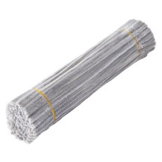 daysoy 毛根扭扭鐵絲 100入, 1個, 灰色