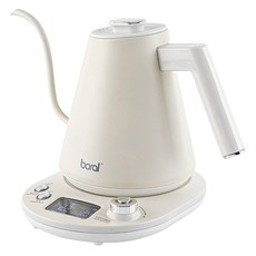 boral 數位滴漏咖啡電熱水壺 1L 象牙色, BR-103DD
