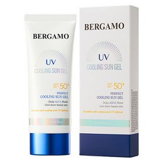BERGAMO 完美清涼防曬凝膠 SPF50+ PA++++, 1條, 70ml