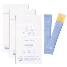 neurangpul Skin Balance 玻尿酸果凍條 低分子皮膚保濕 魚膠原蛋白 麝香葡萄口味 14入, 280g, 3個