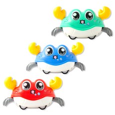 kumhong 會動的螃蟹車 3入組, 隨機出貨, 1套