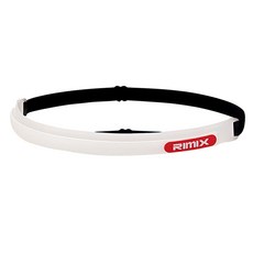 rimix 矽膠髮帶, 白色, 1個