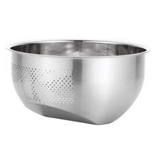 Reborn.J 去除研磨劑 超音波 一體式不鏽鋼洗米盆, 1個, 單一顏色