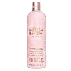 BaylisnHarding 粉紅花朵蓮花沐浴露, 1瓶, 500ml