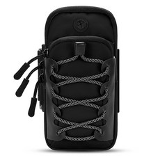 Futro Lab 高亮反光繩臂包, 1個, 黑色