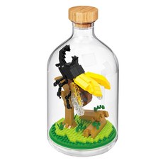 Wisehawk 獨角仙奈米積木, 多色, 1個