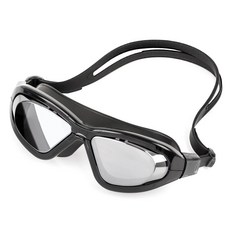 koogi adventure 開放水域鏡面泳鏡 KA-ZWG029, 1個, 黑色