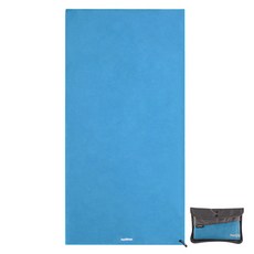 運動毛巾L, 藍色, 1個