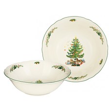 Marie Luise聖誕裝飾碗, 2個, 混色