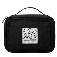 DIBAMBI 頂級濕紙巾保溫保冷袋, 1個, 黑色