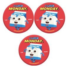 麵包理髮廳 別針徽章, 威爾克, 3個