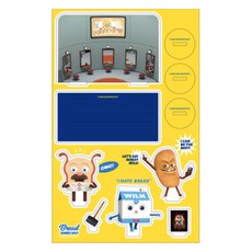 麵包理髮廳 壓克力立牌, 機器人威爾克, 1個