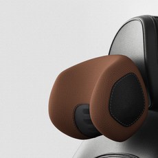 Ez2mk 사계절 퍼펙트케어 메모리폼 자동차 목쿠션 MS-30, 브라운, 1개