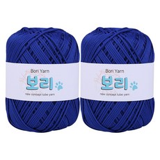 마마니트 보리 뜨개실, 32 블루, 2개 32 블루, 2개