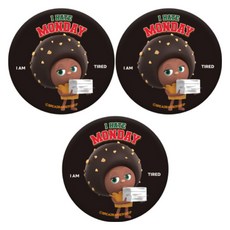 麵包理髮廳 別針徽章, 巧克, 3個