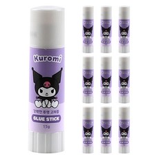 三麗鷗 透明固體膠 酷洛米 紫色, 10個, 15g