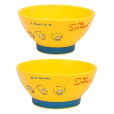 LiLFANT Simpson Kiyo Ceramics 1 人碗 + 零食組 SS7390, 單色, 湯碗+飯碗, 1組