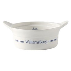 紐約WB 字母陶瓷雙耳湯碗 16.3cm, 1個, 藍色