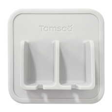 Tamsaa 矽膠牙刷架, 1個, 淺灰色