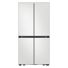 삼성전자 비스포크 900L AI 하이브리드 프리스탠딩 메탈 4도어 냉장고 방문설치, RF91DB90LE01