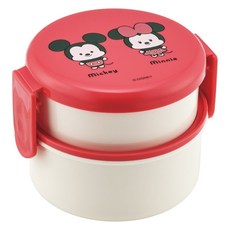 Skater ONWR1AG 雙層便攜容器 & 叉子 500ml, 米妮, 1個